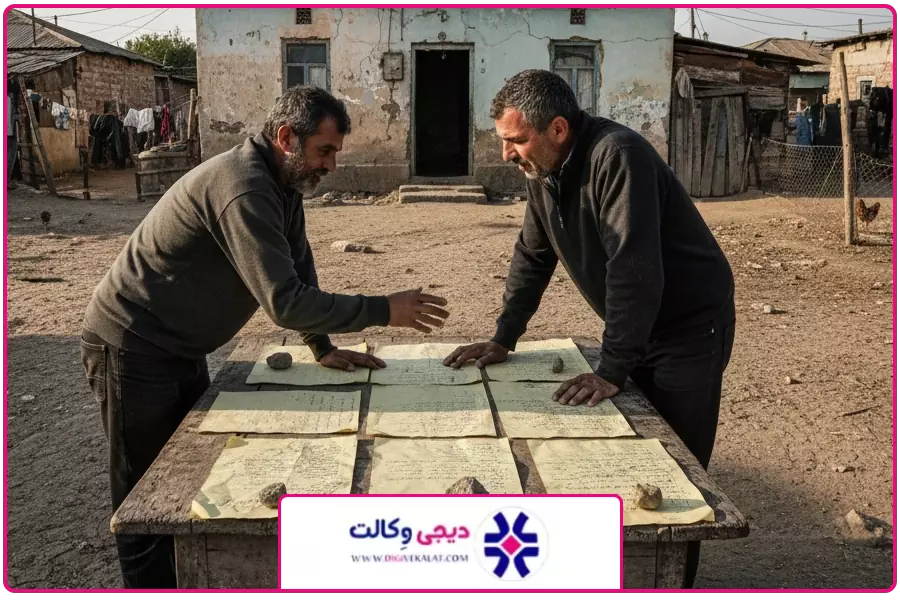 بدون سند رسمی | وکیل املاک غرب تهران